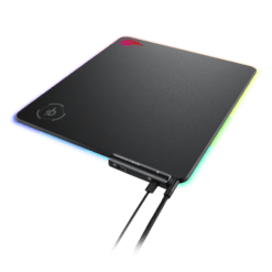ASUS ROG Balteus Qi Wireless Charging RGB Gaming Mouse Pad with 15-zone Aura Sync lighting, USB passthrough (NH01) 8 ASUS ROG Balteus Qi Wireless Charging RGB Gaming Mouse Pad with 15-zone Aura Sync lighting, USB passthrough (NH01) - Image 4