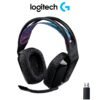 Logitech G535 LIGHTSPEED Wireless Gaming Headset Lightweight on-ear headphones, flip to mute mic, stereo, compatible with PC, PS4, PS5 10 Logitech G535