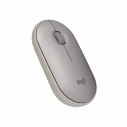 Logitech PEBBLE M350 Silent Wireless and Bluetooth Mouse Sand Modern and Slim 6 Logitech PEBBLE M350 Silent Wireless and Bluetooth Mouse Sand Modern and Slim - Image 3