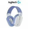Logitech G435 LIGHTSPEED Wireless Gaming Headset White with Dual beamforming mics reduce background noise LIGHTSPEED wireless and Bluetooth 10 Logitech G435