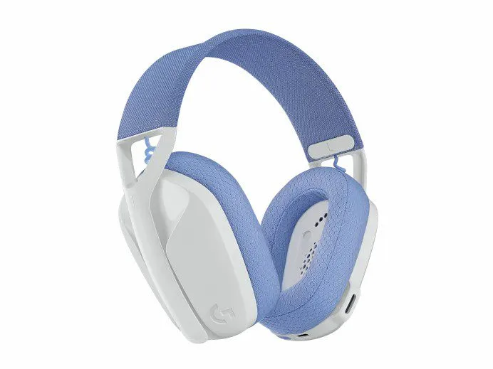 Logitech G435 LIGHTSPEED Wireless Gaming Headset White with Dual beamforming mics reduce background noise LIGHTSPEED wireless and Bluetooth 4 Logitech G435 LIGHTSPEED Wireless Gaming Headset White with Dual beamforming mics reduce background noise LIGHTSPEED wireless and Bluetooth - Image 4