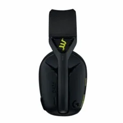 Alternative view of Logitech G435 LIGHTSPEED Wireless Gaming Headset Black with Dual beamforming mics reduce background noise LIGHTSPEED wireless and Bluetooth