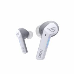 Alternative view of ASUS ROG Cetra True Wireless Gaming Earbuds White Low-Latency Bluetooth Earbuds, Active Noise Cancelation, 27-Hour Battery Life