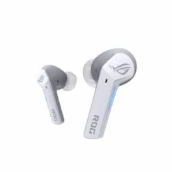 Alternative view of ASUS ROG Cetra True Wireless Gaming Earbuds White Low-Latency Bluetooth Earbuds, Active Noise Cancelation, 27-Hour Battery Life