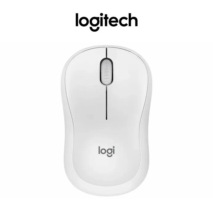 Logitech M240 Silent Bluetooth Mouse White Reliable Bluetooth® mouse with comfortable shape and silent clicking 1 Logitech M240