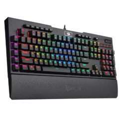 Redragon K586 Mechanical Gaming Keyboard with Wrist rest and Extra Programmable Button and Volume Rocker 8 Redragon K586 Mechanical Gaming Keyboard with Wrist rest and Extra Programmable Button and Volume Rocker - Image 3