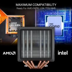 Redragon HODUR Air CC-2188 ARGB Dual Tower CPU Air Cooler 13 Redragon HODUR Air CC-2188