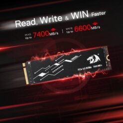 Redragon DRAGON KNIGHT 512GB PCIe Gen 4X4 NVMe SSD M.2 2280 Internal Solid State Drive 9 Redragon DRAGON KNIGHT