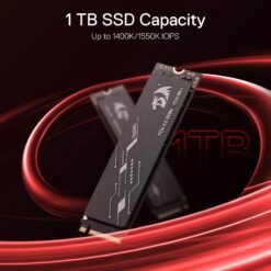 Alternative view of Redragon DRAGON KNIGHT 512GB PCIe Gen 4X4 NVMe SSD M.2 2280 Internal Solid State Drive