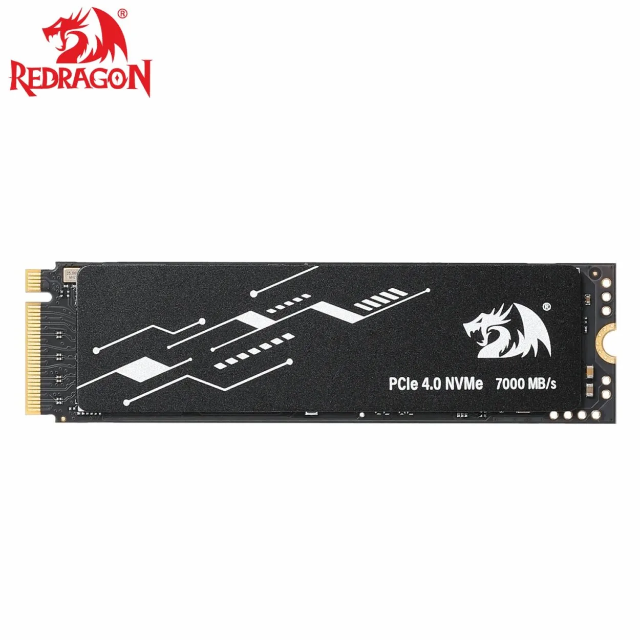Redragon DRAGON KNIGHT 512GB PCIe Gen 4X4 NVMe SSD M.2 2280 Internal Solid State Drive 1 Redragon DRAGON KNIGHT