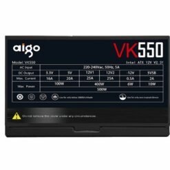Aigo VK550 500W Computer Power Supply Unit Non Modular 8 Aigo VK550 500W Computer Power Supply Unit Non Modular - Image 4