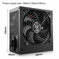 Alternative view of Aigo GP650 650W Active 80 PLUS BRONZE PC Power Supply Unit E-sports for Gaming PCs