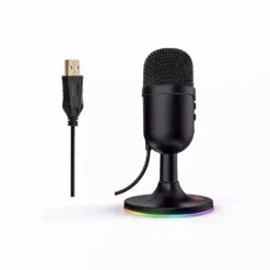 Alternative view of Redragon GM-303 PULSAR Streaming RGB USB Wired Microphone