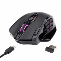 Redragon IMPACT ELITE M913 RGB Wireless Gaming Mouse Dual modes of 2.4Ghz wireless and USB-C wired mode 8 Redragon IMPACT ELITE M913 RGB Wireless Gaming Mouse Dual modes of 2.4Ghz wireless and USB-C wired mode - Image 4