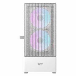 Aigo DarkFlash DK415 Mesh M-ATX PC Case with 2 ARGB 140mm Fans - Image 5
