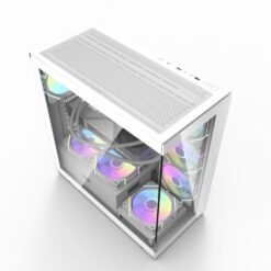 Aigo DarkFlash DS900 ATX PC Case without Fans 270 degree panoramic design without barrier 11 Aigo DarkFlash DS900