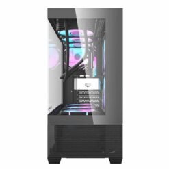 Aigo DarkFlash DS900 Air ATX PC Case 270 degree Panoramic design Without Fans - Image 4