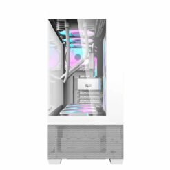 Aigo DarkFlash DS900 Air ATX PC Case 270 degree Panoramic design Without Fans - Image 3