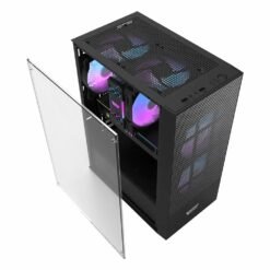Aigo DarkFlash A290 ATX PC Case with 3 Fans and Tempered Glass Side Panel - Image 5