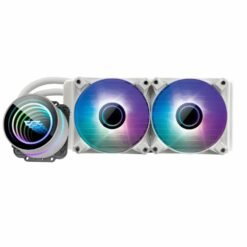 Aigo DarkFlash Twister DX 240 V2.6 RGB Liquid CPU Cooler 240mm White - Image 3