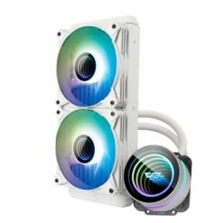 Alternative view of Aigo DarkFlash Twister DX 240 V2.6 RGB Liquid CPU Cooler 240mm White