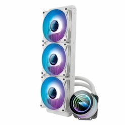 Aigo DarkFlash Twister DX 360 V2.6 RGB Liquid CPU Cooler White Supports both Intel and AMD - Image 3