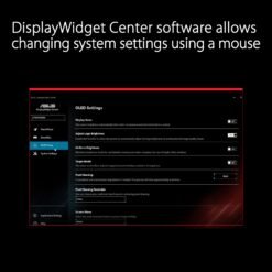 ASUS ROG Swift OLED PG27AQDM 27 inch 240Hz 0.3ms Gaming Monitor 1440p 26.5-inch viewable G-SYNC® compatible, anti-glare 10 ASUS ROG Swift OLED PG27AQDM 27 inch 240Hz 0.3ms Gaming Monitor 1440p 26.5-inch viewable G-SYNC® compatible, anti-glare - Image 4