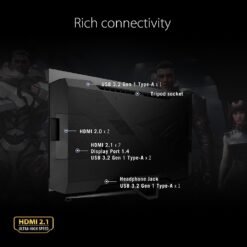 ASUS ROG Swift OLED PG42UQ 41.5 inch 4K 138Hz Gaming Monitor OLED 0.1 ms (GTG), G-SYNC® compatible, anti-glare micro-texture coating 9 ASUS ROG Swift OLED PG42UQ 41.5 inch 4K 138Hz Gaming Monitor OLED 0.1 ms (GTG), G-SYNC® compatible, anti-glare micro-texture coating - Image 3