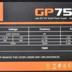 Aigo GP750 750W 80 Plus Bronze Certified Computer Power Supply Unit ATX 11 Aigo GP750