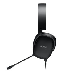 XPG PRECOG S Wired Gaming Headset with Mic and Windows Sonic 3D USB-C and 3.5mm 50mm Driver Rotatable Ear Cups - Image 3