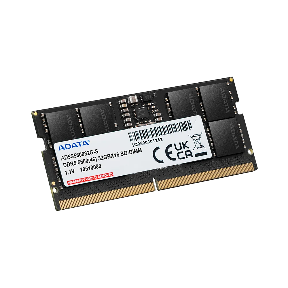 ADATA 32GB DDR5 5600Mhz SO-DIMM Laptop RAM Memory Module - Image 2
