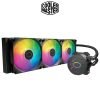 Cooler Master MasterLiquid 360L Core 360mm Close-Loop AIO Liquid Cooler ARGB Sync, Gen S Coldplate Pump, 120mm PWM, CryoFuze 14W/Mk 10 Cooler Master MasterLiquid 360L Core