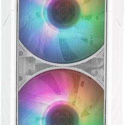 Cooler Master HAF 500 PC Case White Mid-Tower, 2 x 200mm Pre-Installed ARGB Fans for High-Volume Airflow, Rotatable 120mm GPU Fan 7 Cooler Master HAF 500 PC Case White