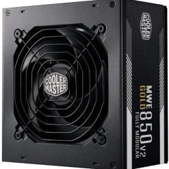 Cooler Master MWE 850 Gold V2 Fully Modular PC Power Supply Unit PSU 80 PLUS Gold 850W Power Supply Unit, Flat Black Cabling, 120mm HDB Fan 9 Cooler Master MWE 850 Gold V2