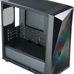 Cooler Master CMP 320 PC Case Mini-Tower Chassis with 2 x 120mm ARGB Fans, micro-ATX, Tempered Glass Side Panel, Versatile Options & Component Support, PSU Shroud 8 Cooler Master CMP 320 PC Case Mini-Tower Chassis with 2 x 120mm ARGB Fans, micro-ATX, Tempered Glass Side Panel, Versatile Options & Component Support, PSU Shroud - Image 4