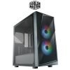 Cooler Master CMP 320 PC Case Mini-Tower Chassis with 2 x 120mm ARGB Fans, micro-ATX, Tempered Glass Side Panel, Versatile Options & Component Support, PSU Shroud 8 Cooler Master CMP 320