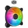 Cooler Master MasterFan MF140 Halo² PC Case Fan with Duo-Ring ARGB Gen 2 LED Rings, 120mm 1600rpm Dynamic PWM, Enlarged Fan Blades 11 Cooler Master MasterFan MF140 Halo²