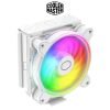Cooler Master Hyper 212 Halo White CPU Air Cooler 120 Halo² Fan, Dual Loop ARGB, Aluminum Top Cover, 4 Copper Heat Pipes 11 Cooler Master Hyper 212 Halo White
