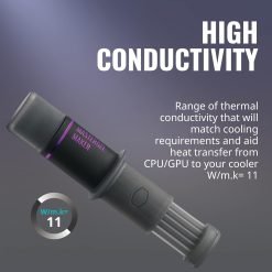 Cooler Master MasterGel Maker Ultra-High Performance Thermal Paste Diamond Nanoparticles, Flat-Nozzle Syringe Design 7 Cooler Master MasterGel Maker Ultra-High Performance Thermal Paste Diamond Nanoparticles, Flat-Nozzle Syringe Design - Image 3
