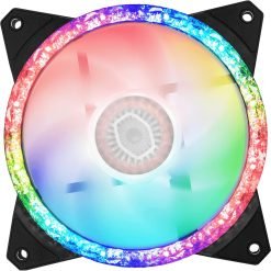 Alternative view of Cooler Master MasterFan MF120 Prismatic PC Fan 120mm Triple Ring Addressable RGB Lighting, Cristal Effect and Silent Cooling