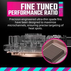 Cooler Master MasterLiquid 360 Atmos ARGB Close-Loop AIO Liquid Cooler Customize Pump, SickleFlow Edge PWM Fans, 360mm Radiator, CryoFuze 9 Cooler Master MasterLiquid 360 Atmos