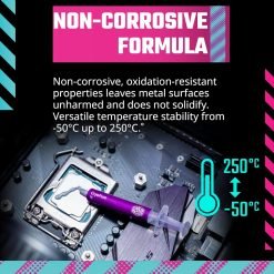 Cooler Master CryoFuze Nano Thermal Paste Ultra-High Performance Nanoparticles, CPU/GPU Conductivity W/m.k= 14m, Non Corrosive, Temp -50°C up to 250°C 7 Cooler Master CryoFuze Nano Thermal Paste Ultra-High Performance Nanoparticles, CPU/GPU Conductivity W/m.k= 14m, Non Corrosive, Temp -50°C up to 250°C - Image 3