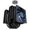Cooler Master MasterAir MA824 Stealth Dual Tower CPU Air Cooler, 8 Heat Pipes, Dual Mobius 120|130mmFans, Nickel-Plated Copper Base 11 Cooler Master MasterAir MA824 Stealth