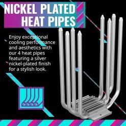 Cooler Master Hyper 212 Spectrum V3 CPU Air Cooler ARGB Sync 120mm PWM Fan, 4 Copper Direct Contact Heat Pipes 7 Cooler Master Hyper 212 Spectrum V3 CPU Air Cooler ARGB Sync 120mm PWM Fan, 4 Copper Direct Contact Heat Pipes - Image 3