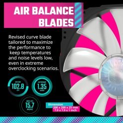 Cooler Master HAF 700 Full Tower PC Case E-ATX High Airflow Mesh Front Panel, Dual 200mm Sickleflow Customizable ARG Fans 9 Cooler Master HAF 700 Full Tower PC Case E-ATX High Airflow Mesh Front Panel, Dual 200mm Sickleflow Customizable ARG Fans - Image 4