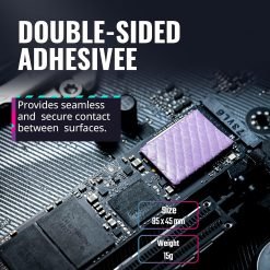 Cooler Master Thermal Pad High Performance Thermal Pad Nano Elements Rapid Cooling, Double-Sided Adhesive for Electronics and Devices 8 Cooler Master Thermal Pad High Performance Thermal Pad Nano Elements Rapid Cooling, Double-Sided Adhesive for Electronics and Devices - Image 3