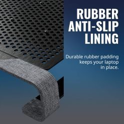 Cooler Master Notepal U2 Plus V2 Laptop Cooling Stand Dual 80mm Moveable Fans Polyester Fiber Dacron and Aluminum Material 7 Cooler Master Notepal U2 Plus V2 Laptop Cooling Stand Dual 80mm Moveable Fans Polyester Fiber Dacron and Aluminum Material - Image 3