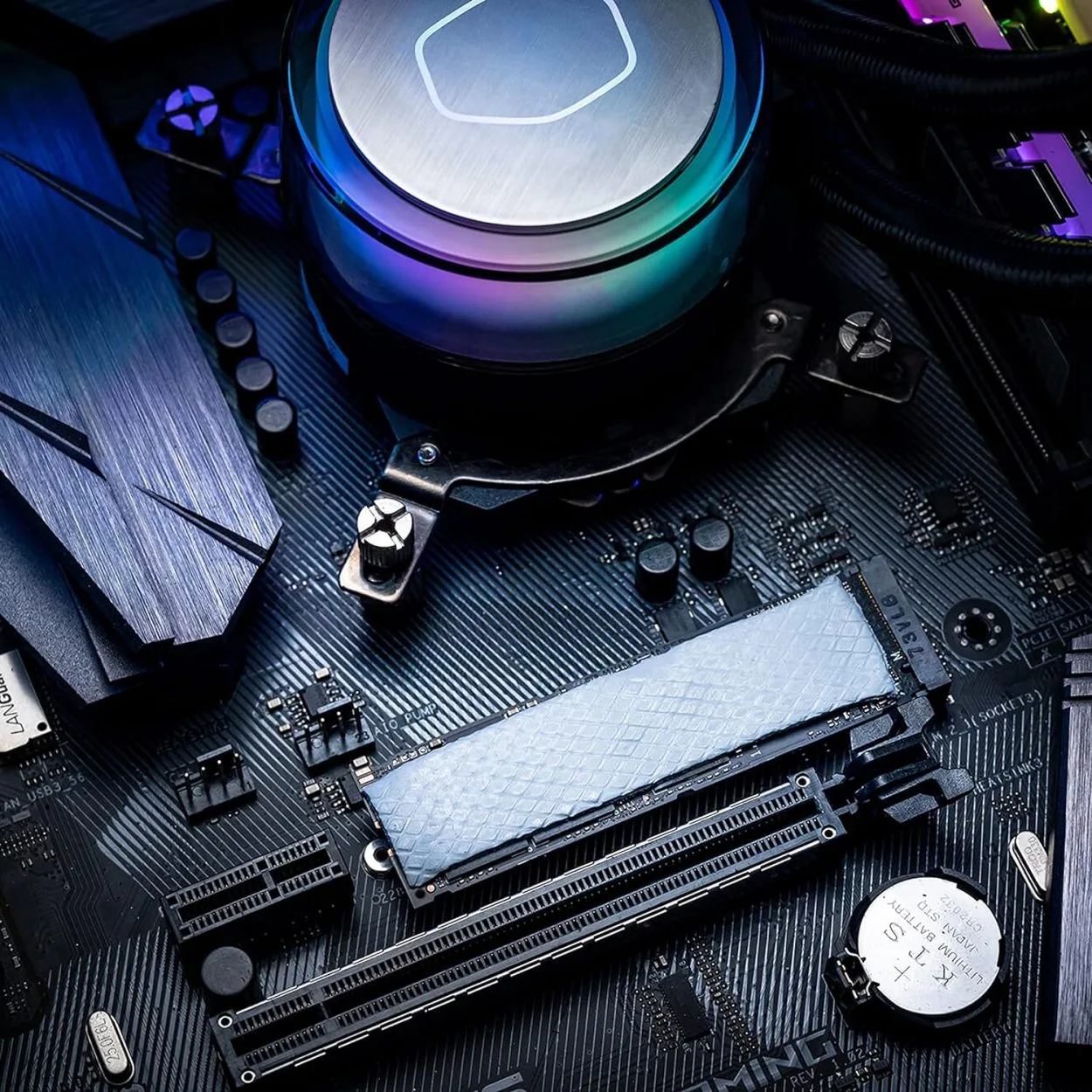 Cooler Master Thermal Pad Pro15.3W/mK Thermal Conductivity, Improves PC Component Cooling, Electrically Non-Conductive 5 Cooler Master Thermal Pad Pro15.3W/mK Thermal Conductivity, Improves PC Component Cooling, Electrically Non-Conductive - Image 5