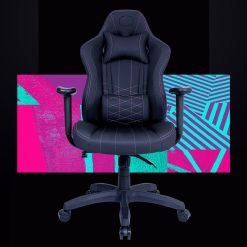 Alternative view of Cooler Master Caliber E1 Gaming Chair with Adjustable Armrest and Headrest and Lumber Support