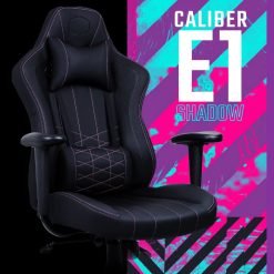 Cooler Master Caliber E1 Gaming Chair with Adjustable Armrest and Headrest and Lumber Support 9 Cooler Master Caliber E1